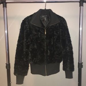 Fur Coat - International Concepts Faux Fur Shell